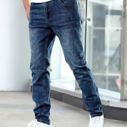 Comfortable Men's Stretch Jeans with Classic Design