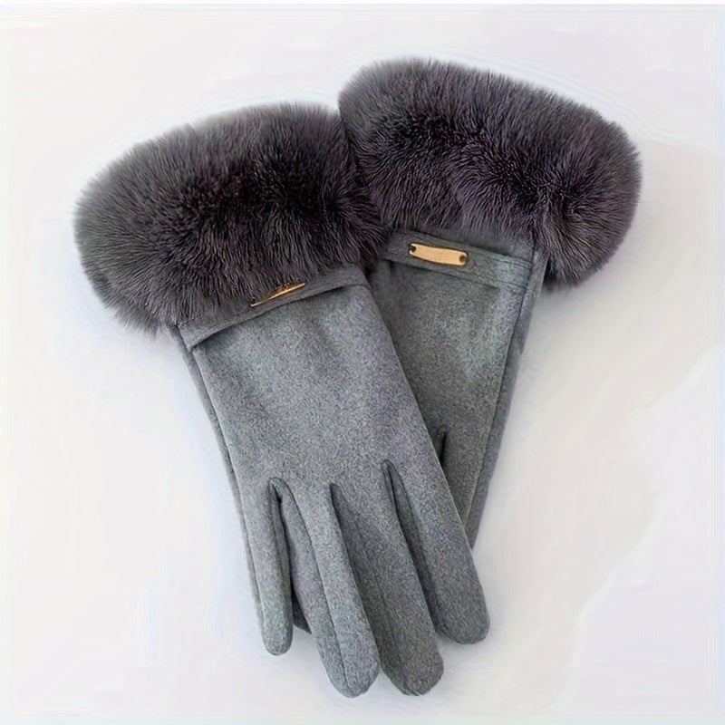 Winter Warmth Touch Gloves - Insulated, Waterproof, Soft Fleece Lined, Fingerless, and Touchscreen Compatible for Outdoor Activities, Cold Weather, and Everyday Use