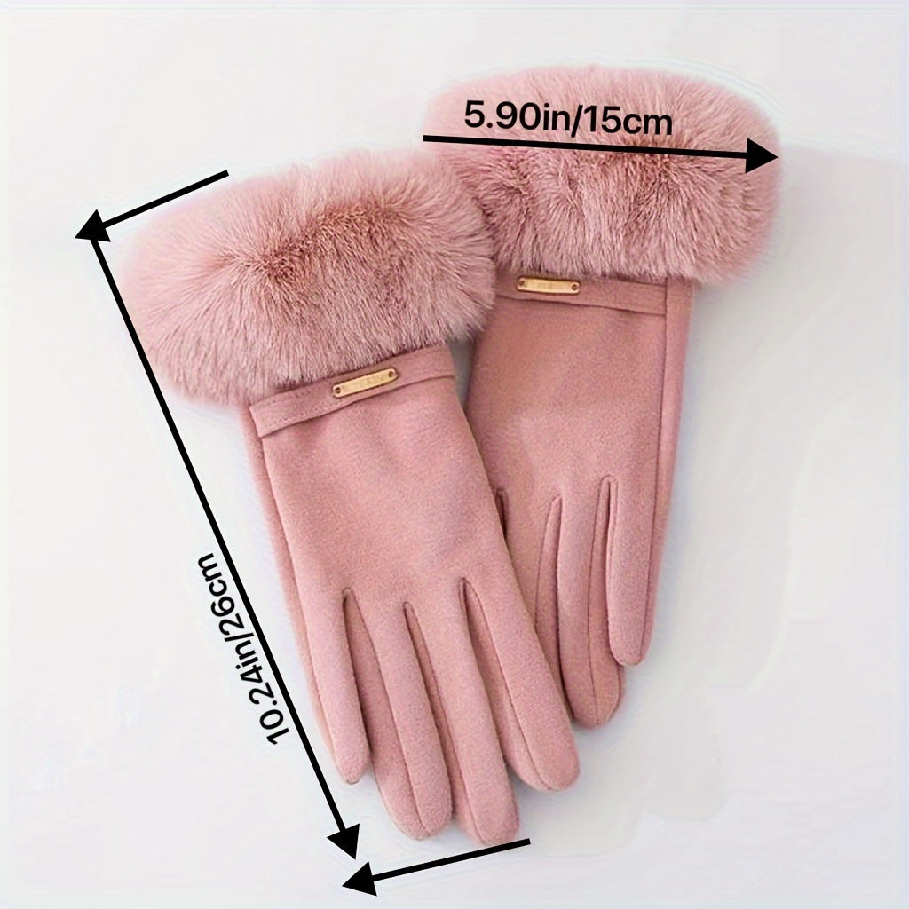 Winter Warmth Touch Gloves - Insulated, Waterproof, Soft Fleece Lined, Fingerless, and Touchscreen Compatible for Outdoor Activities, Cold Weather, and Everyday Use