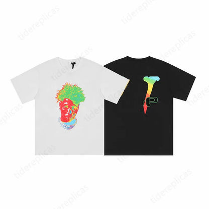 mens t shirt designer t shirts hip hop fun print clothes t shirt graphic tees couple models t-shirt oversized fit shirt pure cotton skin friendly and breathabl B8