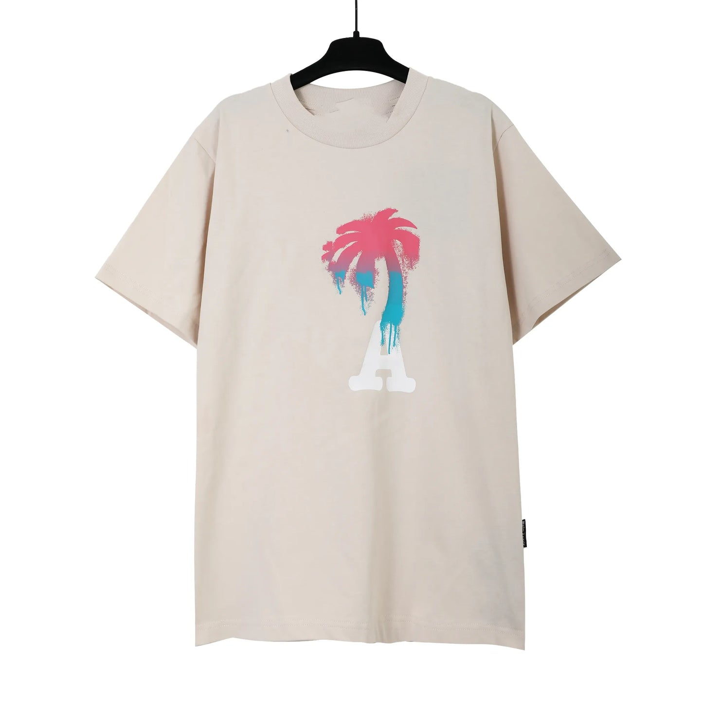 Angel T Shirt Designer Clothing Spray Letter Sleeve Spring Summer Mini Tide Man Woman Tee Maglietta Angels