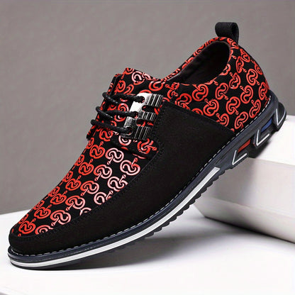 Elegant Solid Derby Shoes for Men - Versatile, Comfortable Lace-up Design for Business & Weddings