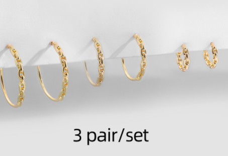 sengpan Gold Silver Color Stainless Steel Hoop Earrings for Women Small Simple Round Circle Huggies Ear Rings Steampunk Accessories