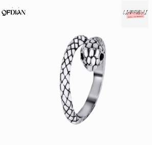 sengpan western jewelry for women Halloween gift 1pcs Titanium Steel Eagle Dragon Claw Halloween Skull Ring Hot Selling Men's Domineering Opening Rock Animal Jewelry