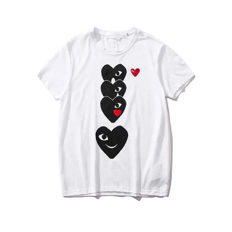 Mens t shirt designer shirts cdg tshirt men women Casual tee Loose play t shirts Trendy Garment designer t-shirts us size s-xxl