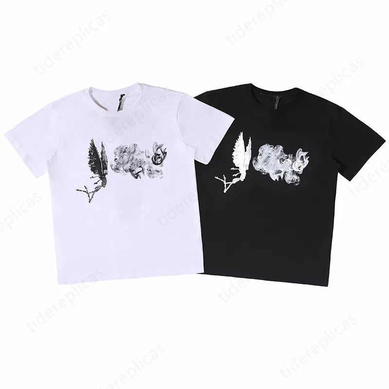 mens t shirt designer t shirts hip hop fun print clothes t shirt graphic tees couple models t-shirt oversized fit shirt pure cotton skin friendly and breathabl B8