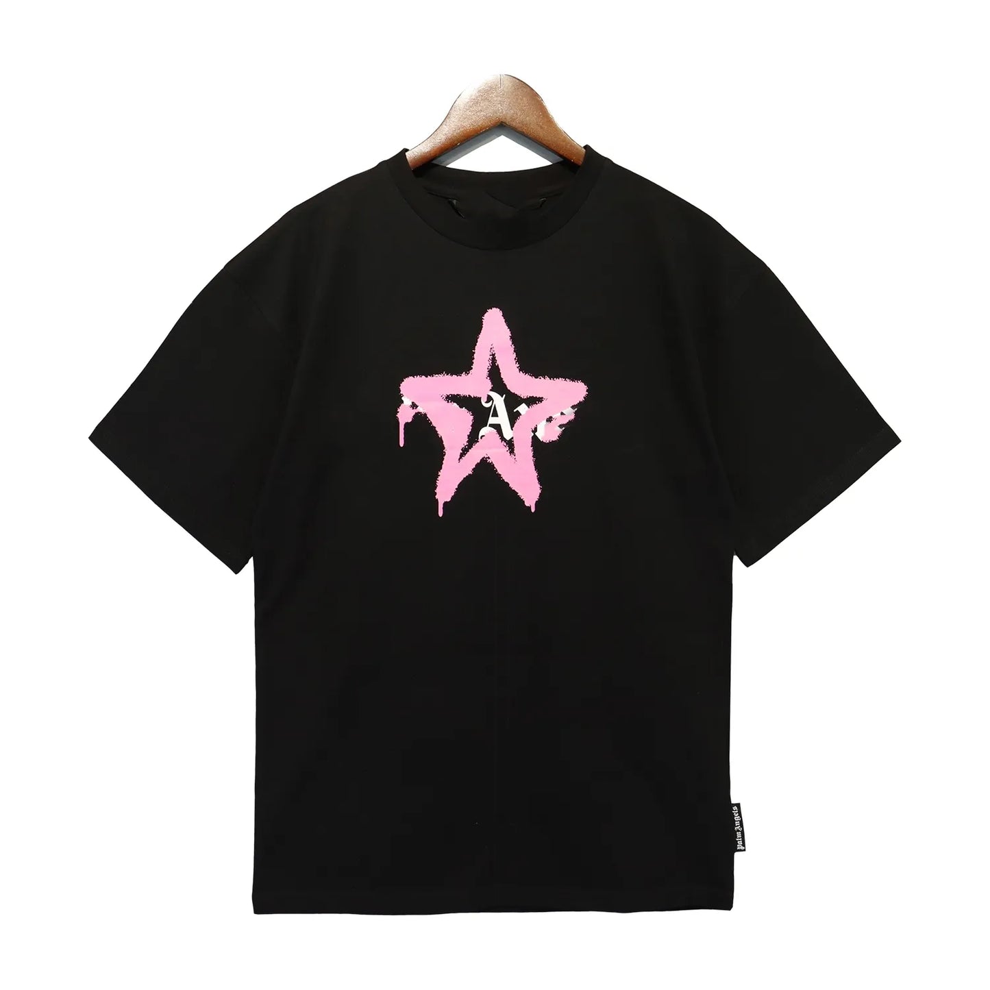 Angel T Shirt Designer Clothing Spray Letter Sleeve Spring Summer Mini Tide Man Woman Tee Maglietta Angels