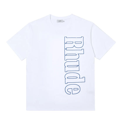 Spring Summer Rhude Shirt Man T Shirts Women Tees Skateboard Oversize Men Short Sleeve T-shirt Brand Men's T-shirts US SIZE S-XXL