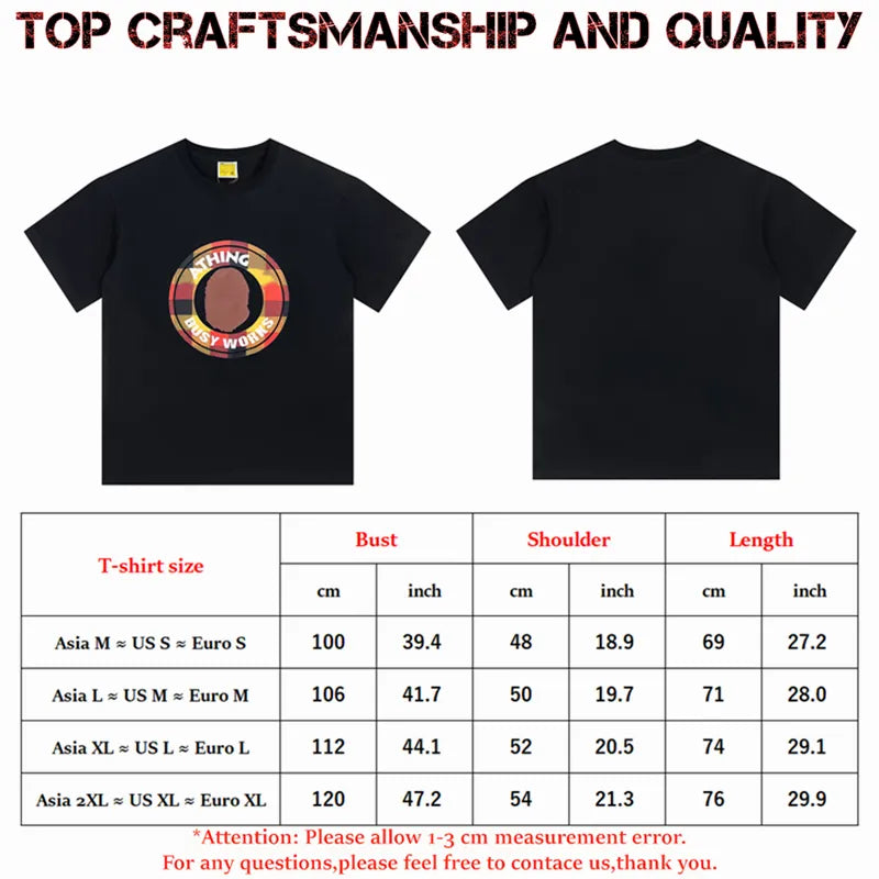 designer Mens T Shirts Top Craftsmanship mens womens Fashion tshirt Foam Print Short Sleeve Street Casual tees Cotton polo tshirts