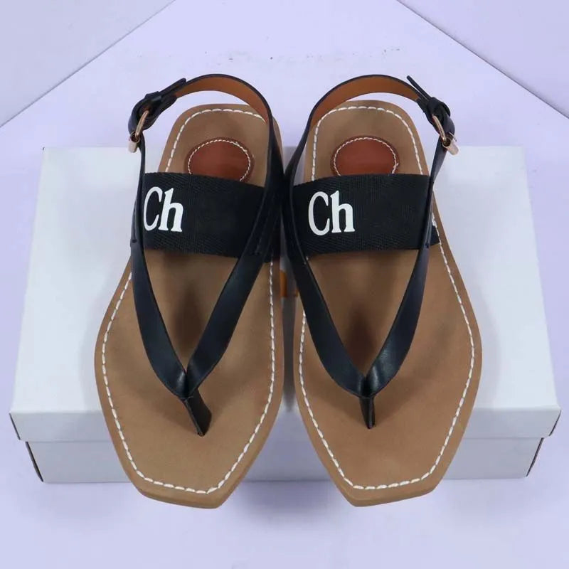 Dhgate Designer Sandal Man Woody Clog Mule Flat Sandale Slide Letter Loafers Tazz Slipper Womans Pink Red Slippers Summer Beach Platform Canvas Shoe Flip Flop