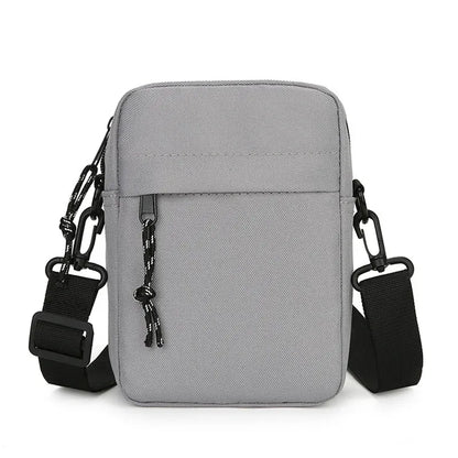 simple Casual Mini Crossbody Bag Men's Nyl Small Shoulder Bag For Men Oxford Menger Phe Side Sling Bag Husband Chest Pack T1eq#