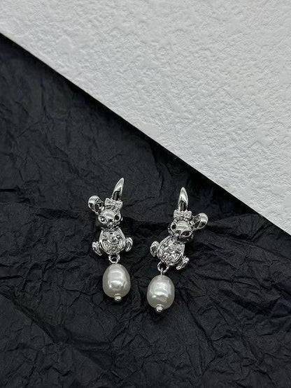 sengpan 2024 New Rabbit&Pearl Earrings