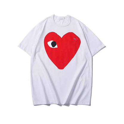 Mens t shirt designer shirts cdg tshirt men women Casual tee Loose play t shirts Trendy Garment designer t-shirts us size s-xxl