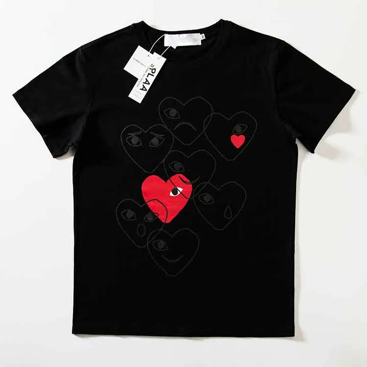 Mens t shirt designer shirts cdg tshirt men women Casual tee Loose play t shirts Trendy Garment designer t-shirts us size s-xxl