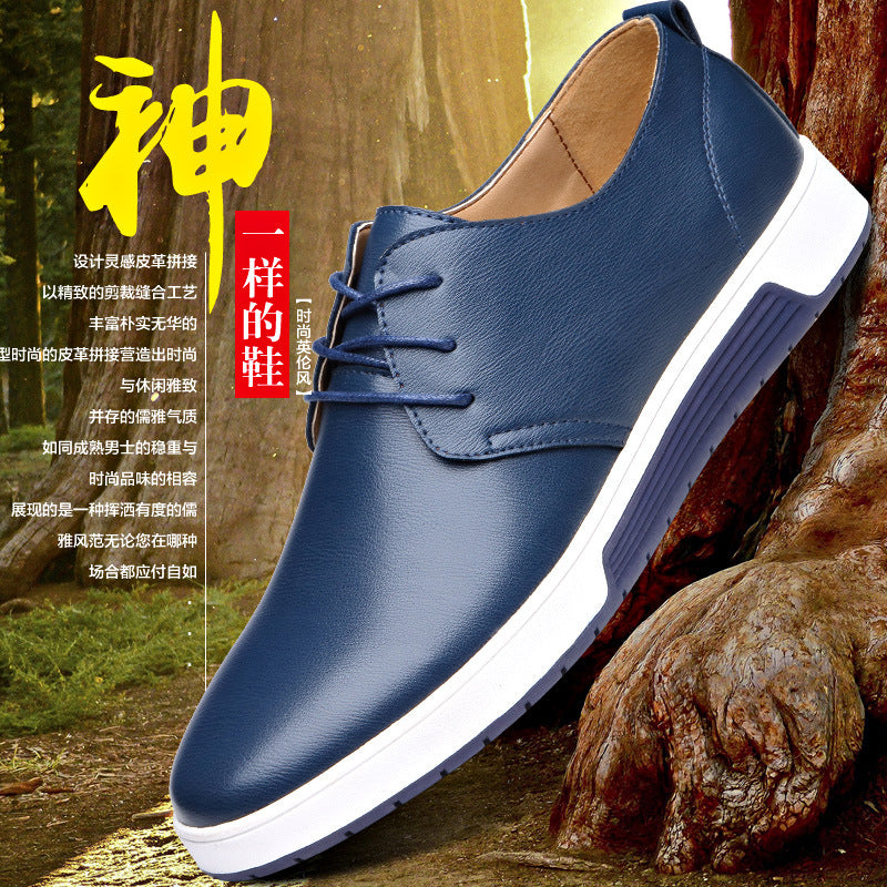 Foreign Trade Men's Shoes Extra Large Size Casual Leather Shoes Summer Mesh Large Size Shoes Overseas Taobao Hot Sales Recommend in Stock Lot