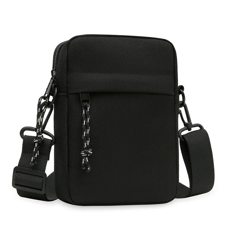 simple Casual Mini Crossbody Bag Men's Nyl Small Shoulder Bag For Men Oxford Menger Phe Side Sling Bag Husband Chest Pack T1eq#