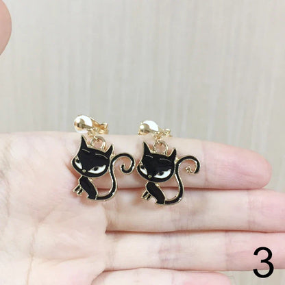 sengpan Child Blue Starfish Ear Clip Earrings Kids Cartoon Fashion No Piercing Ear Rings For Kids Gift Jewelry Korean Ear Clip Girls