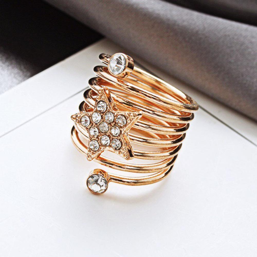 sengpan gifts for women trend star korea same style Rings  Women's ring jewelry Couple rings Gifts for the new year rings punk spring  rings