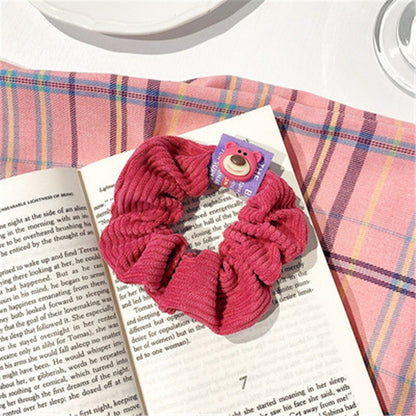 sengpan Women Girl Scrunchies Elastic Hair Ties Bands Cartoon Bear Animal Summer Fashion Korean Mujer Head Accessories Hyuna Wholesale