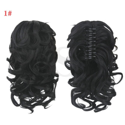 sengpan gifts for women New Women Drawstring Ponytail Hair Extension Doczepiane Wlos Fake Hairs Grey Nep Haar Postiche Cheveux Queue De Cheval