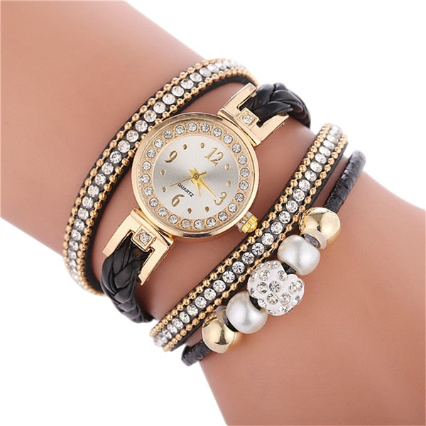 sengpan Christmas wishlist Bracelet Watches women Wrap Around Fashion Bracelet Fashion Dress Ladies Womans Wrist Watch relojes mujer Clock for Gift