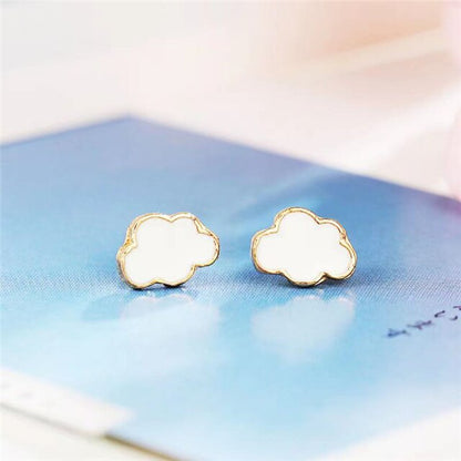 sengpan bridal jewelry set for wedding Cloud Airplane Earrings For Women Temperament Fashion Stud Earring Female Friendship Jewelry Accessories Wholesale