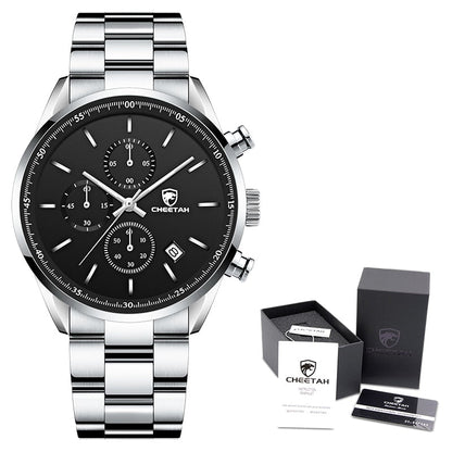 sengpan Christmas wishlist Watches for Men Top Brand Luxury Fashion Business Quartz Men’s Wristwatch Stainless Steel Waterproof Sports Clock