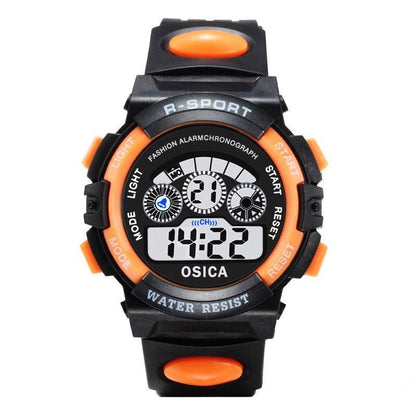 sengpan watches on sale clearance Children's electronic watches color luminous dial life waterproof multi-function luminous alarm clocks watch for boys and girls