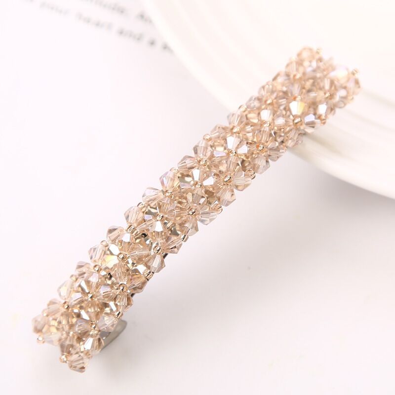 sengpan New Korean Elegant Hairpins Hairgrips Crystal Rhinestone Barrettes Hair Clips For Women Girls Hair Accessories