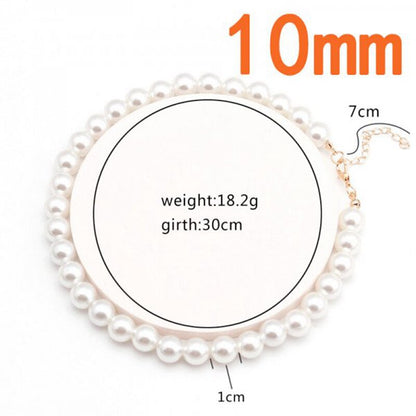 sengpan bridal jewelry set for wedding Elegant Imitation Pearl Daisy Choker Necklace For Women Flower Pendant Beads Neck Short Chain Female Summer Boho Jewelry Gifts