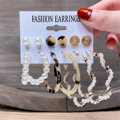 sengpan christmas gift ideas valentines day gifts for her Fashion Vintage Butterfly Earring Set For Women Girls elephant Snake Heart Jewelry Circle Pearl Long Dangle Earrings