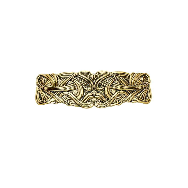 sengpan Vintage Alloy Hair Clip Viking Compass Hairpins Amulet Celtics Knot Nordic Runes Tree of Life Barrette Hair Clip Accessories