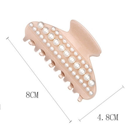 sengpan Acetate Camellia Hair Claw Clip Clamp For Women Girl Flower Handmade French Fashion Head Accessories Mujer Wholesale