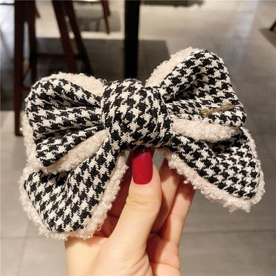 sengpan Barrette For Women Girl Rhinestone Crystal Pearl Big Hair Clip Hairpin Bow Knot Geometric Flower Head Accessories Wholesale