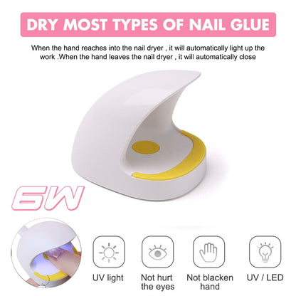 sengpan 54W UV LED Nail Lamp For Manicure Set UV Gel Polish Dryer Varnish Soak Off Nails 30s/60s/90s Auto Sensor Manicure Tool