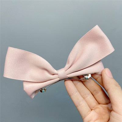 sengpan Barrette For Women Girl Rhinestone Crystal Pearl Big Hair Clip Hairpin Bow Knot Geometric Flower Head Accessories Wholesale