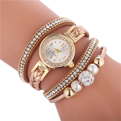 sengpan Christmas wishlist Bracelet Watches women Wrap Around Fashion Bracelet Fashion Dress Ladies Womans Wrist Watch relojes mujer Clock for Gift