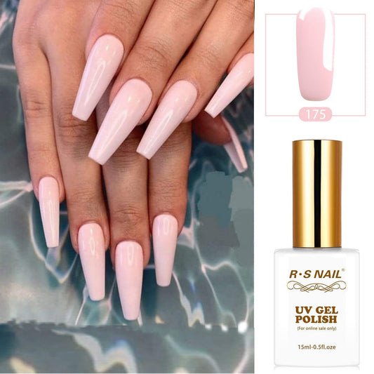 sengpan No.175 Gel Polish Baby Pink Nails Design UV Semi Permanent Manicure Nail Art Gel Varnishes Hybrid Need Base Gel Top Coat