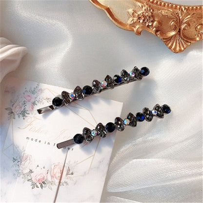 sengpan christmas gift ideas gifts for her Hair Grip Clip Sets Hairpin For Women Girl Rhinestone Crystal Flower Korean Handmade Fashion Head Accessories Mujer