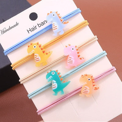 sengpan Women Hair Tie Elastic Rubber Band Girl Acrylic Bear Korean Scrunchies Head Accessories Handmade Wholesale Dropshipping