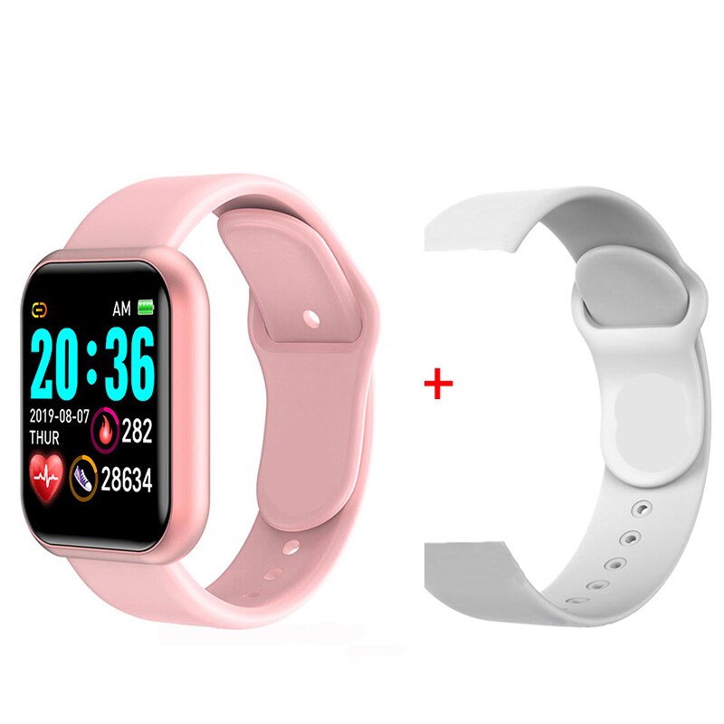 sengpan watches on sale clearance Connected Watch Child Color Screen Smart Sport Bracelet Activity Running Tracker Heart Rate Digital Electronic Watch Y68