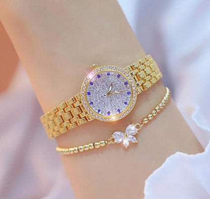 sengpan watches on sale clearance Bee Sister Diamond Quartz Luxury Brand Bracelet Watches Woman Rose Gold Ladies Steel Waterproof Wrist watch Crystal unique