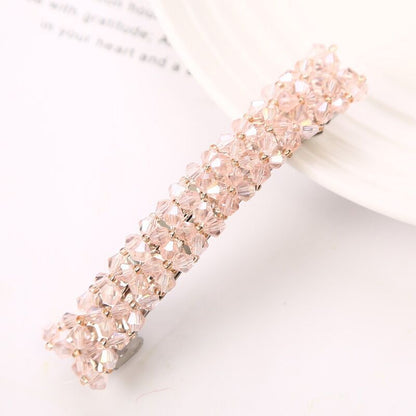 sengpan New Korean Elegant Hairpins Hairgrips Crystal Rhinestone Barrettes Hair Clips For Women Girls Hair Accessories