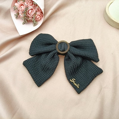 sengpan Barrette For Women Girl Rhinestone Crystal Pearl Big Hair Clip Hairpin Bow Knot Geometric Flower Head Accessories Wholesale