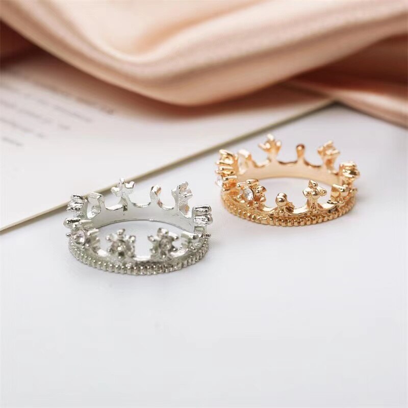 sengpan gifts for women Vintage crown ring for women jewelry Punk Couple  rings on fingers slytherin steam anillo attack on titan Massive ring wholesale