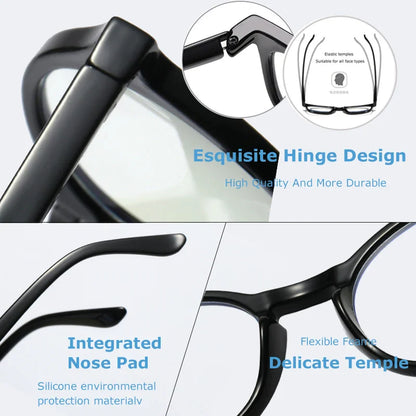 sengpan Anti Blue Light Reading Glasses For Women Men TR90 Flexible Frame Spring Hinge Computer Presbyopia Eyewear Female UV400