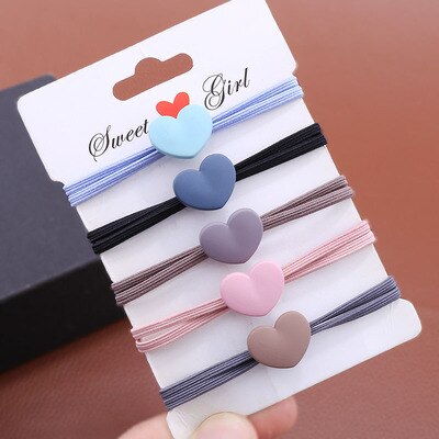 sengpan Women Hair Tie Elastic Rubber Band Girl Acrylic Bear Korean Scrunchies Head Accessories Handmade Wholesale Dropshipping