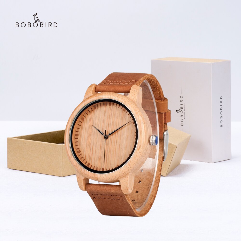 sengpan watches on sale clearance Customize Wooden Watch Ladies Clearance Sale Promotion Quartz Wristwatches Male Women Leather Strap