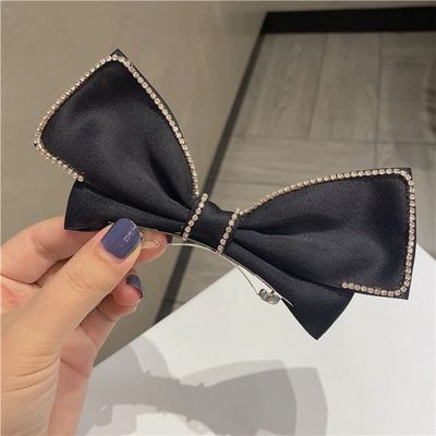 sengpan Barrette For Women Girl Rhinestone Crystal Pearl Big Hair Clip Hairpin Bow Knot Geometric Flower Head Accessories Wholesale