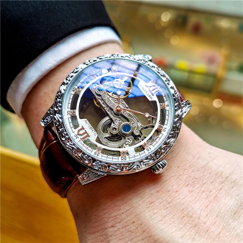 sengpan christmas wishlist gifts hot sale new Classic Design Automatic Wristwatch Men's Mechanical Hollow Business Watches Waterproof Fashion Luxury Relojes Hombre